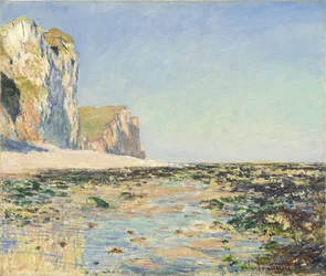 La costa e le scogliere di Pourville al mattino