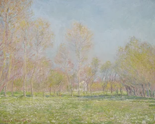 Primavera a Giverny, 1890
