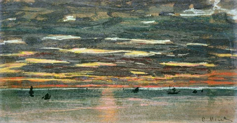 Tramonto sul mare