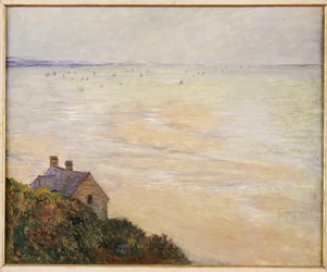 La capanna a Trouville, bassa marea, 1881