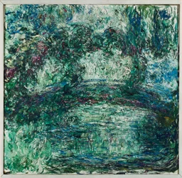 Il ponte giapponese a Giverny (olio su tela)