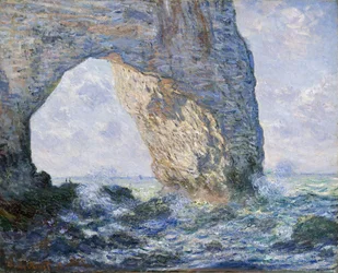 La Manneporte (Étretat), 1883