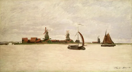 Il porto esterno a Zaandam, 1871