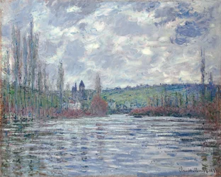 La Senna in piena a Vetheuil