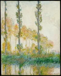 I tre alberi, autunno, 1891