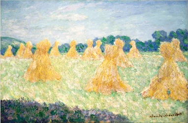 Le giovani signore di Giverny, effetto del sole, 1894