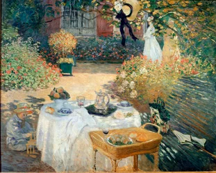 Il pranzo, pannello decorativo