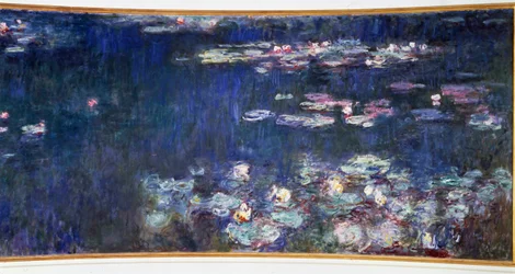 Le ninfee, riflessi verdi (dittico destro)
