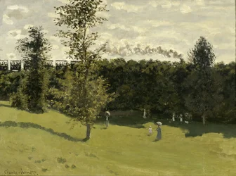 Treno in campagna