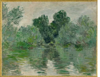 Un bras de la Seine (olio su tela)