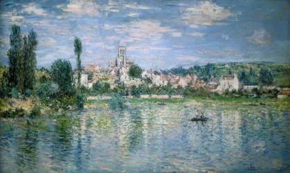 Veduta di Vétheuil, estate