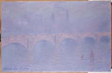 Ponte di Waterloo, sole velato