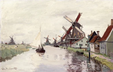 Mulino a vento in Olanda, 1871