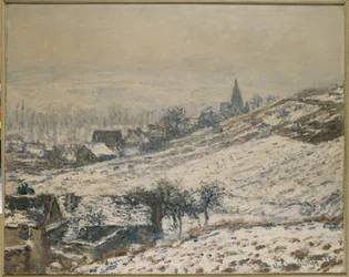 Inverno a Giverny, 1885