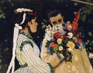 Donne in giardino