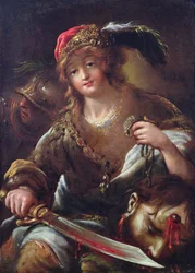 Davide con la testa di Golia, c.1640