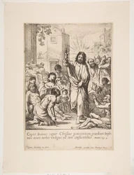 Guarigione degli infermi Gesù Cristo guarisce molti malati in Galilea