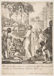 Guarigione del paralitico, Gesù Cristo prova guarendo un paralitico che ha il potere di...