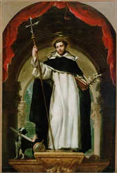San Domenico di Guzman (dipinto su tela)