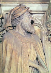Il Pozzo di Mosè, (dettaglio di Daniele)
