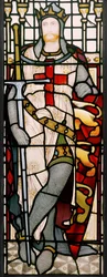 Riccardo I (dettaglio da una finestra nella Grande Sala)