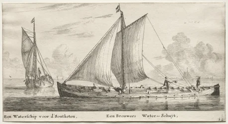 Varie navi e vedute di Amsterdam (Verscheffde Schepen en Gesichten van Amstelredam), Parte II: Una nave d
