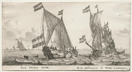 Varie navi e vedute di Amsterdam, Parte II: Yacht dell