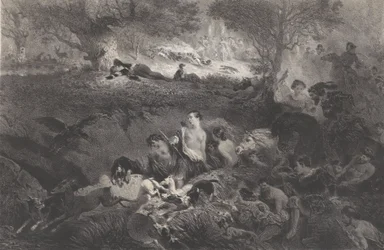 Sogni di caccia, 1858