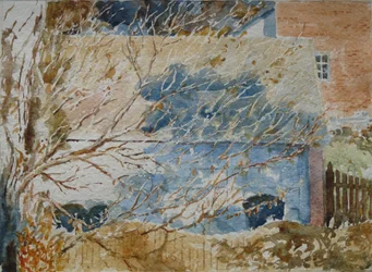 4635 Yuma, 2015 (watercolor)