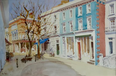 Clarendon Cross, sole di marzo, 2003 (acquerello)