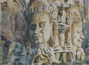 Il Bayon: Alba - Amorevolezza ed equanimità, 2000 (acquerello)