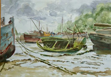 Relitti a Pin Mill