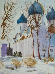 Zagorsk, 2008 (acquerello)