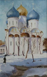 Zagorsk, 2008 (acquerello)