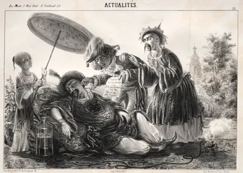 Actualités: --Dites donc! dites donc! celeste Empereur...., 1841