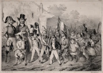 Attualità: Bene! Anche i bambini lo vogliono! Quando si parla di guerra! Come tutto prende fuoco! ... Si vede che è una pianta indigena!... promette bene!!