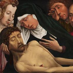 Compianto su Cristo (dettaglio)