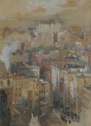 Veduta di New York