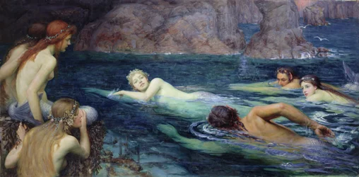 Una Corsa con Sirene e Tritoni