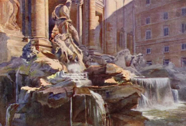 Fontana di Trevi, Roma