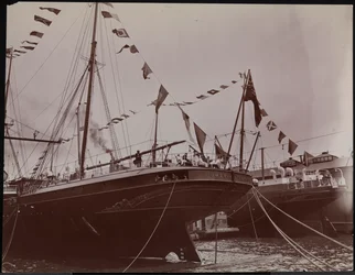 S.S. "Umbria" al molo, ca. 1897