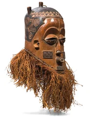 Maschera elmo Pende