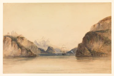 Ritratto di Cove, Canale di Beagle, Sud America