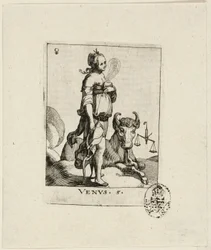 Venere, quinta lastra da Der VII Planeten