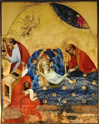 Morte della Vergine (olio su tavola)