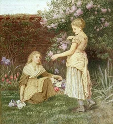 In un giardino