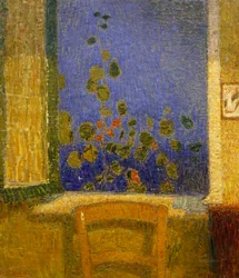 La mia finestra al crepuscolo