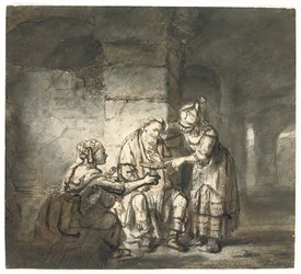 Lot e le sue figlie (Genesi 19:33)