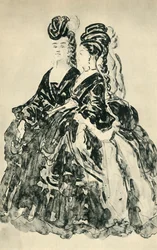 Deux Lorettes, metà-fine XIX secolo, 1943