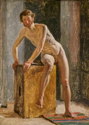Un modello maschile nello studio di Eckersberg